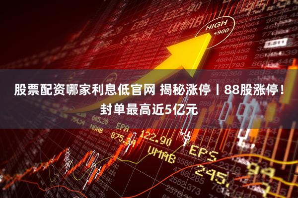 股票配资哪家利息低官网 揭秘涨停丨88股涨停！封单最高近5亿元